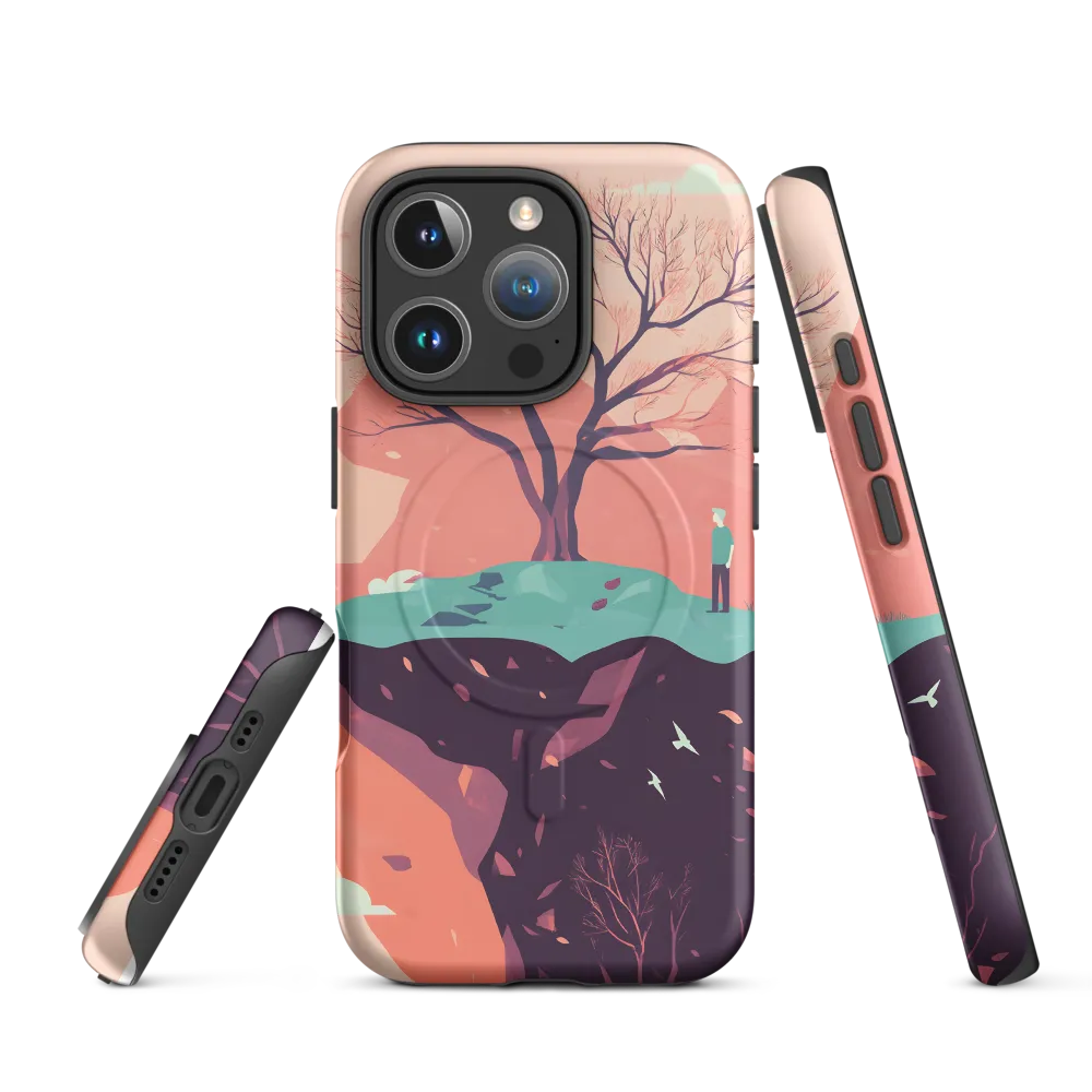 Contemplating Solitude | Phone Case |  16 Pro | MagSafe® Tough Case | Matte