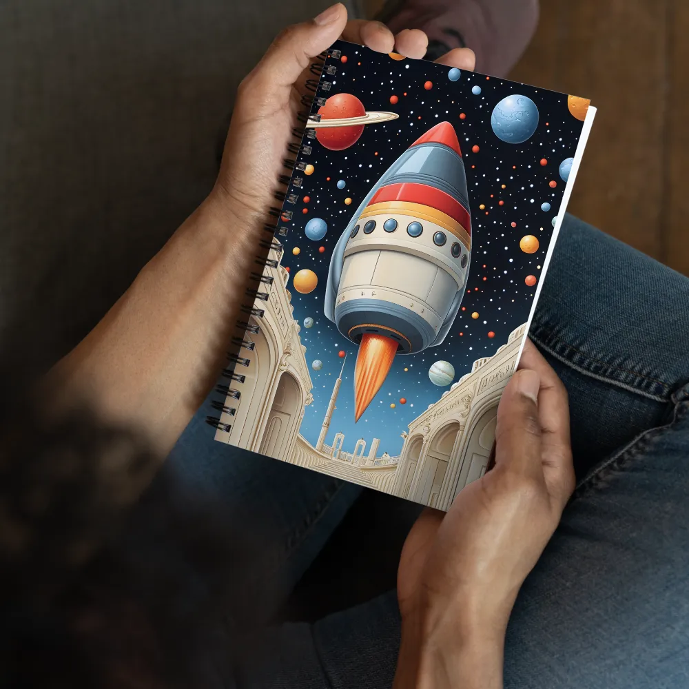 Journey to the Stars | Spiral Notebook