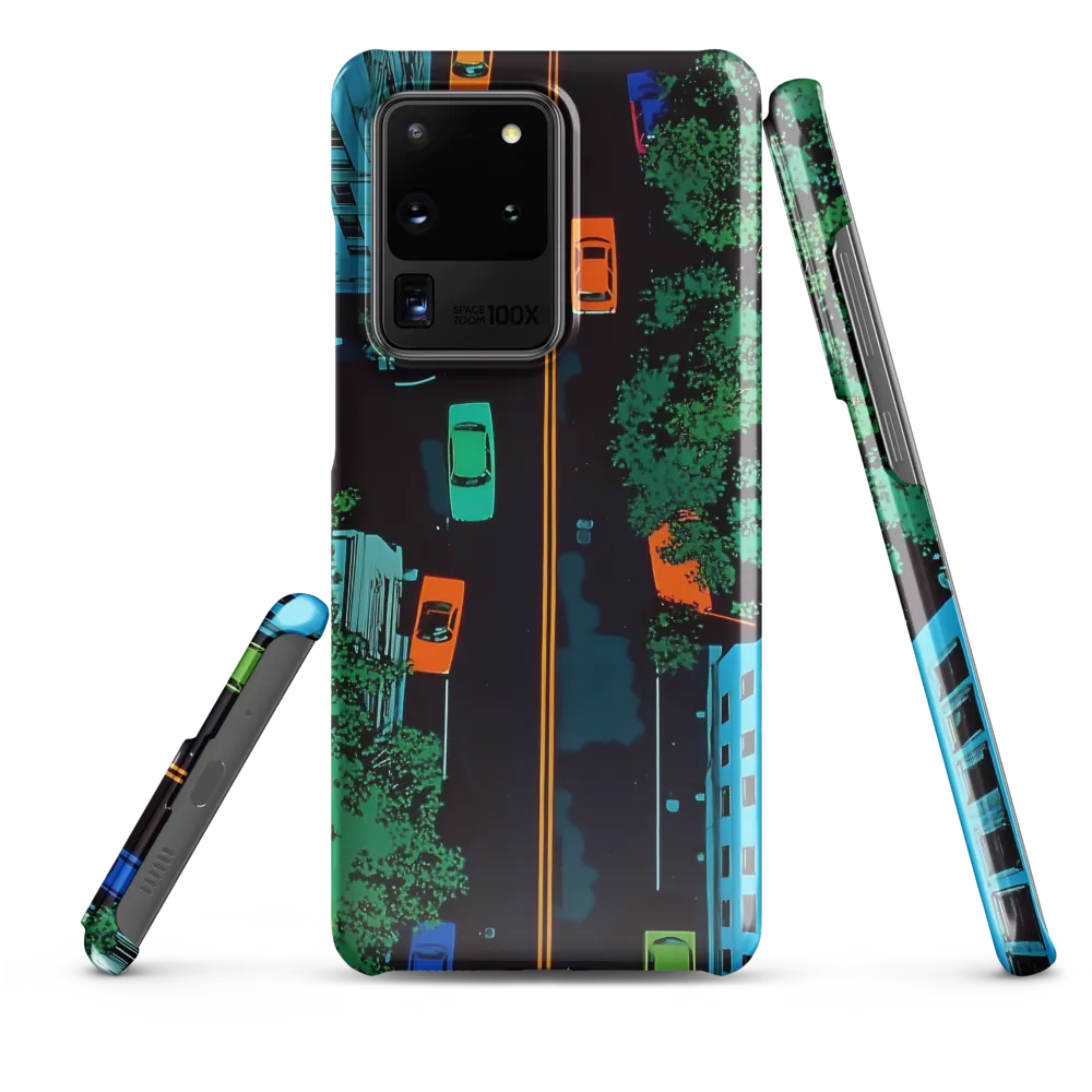 Urban Pulse: A Colorful Intersection