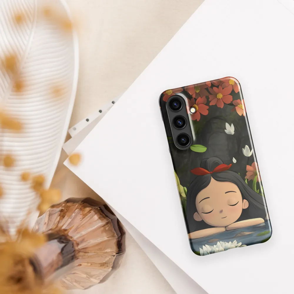 Tranquility by the Waterside | Phone Case |  S24 | Snap Case | Glossy