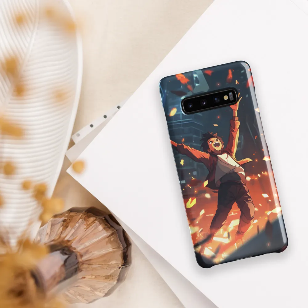 Embracing Freedom, Autumn's Dance | Phone Case |  S10 Plus | Snap Case | Glossy