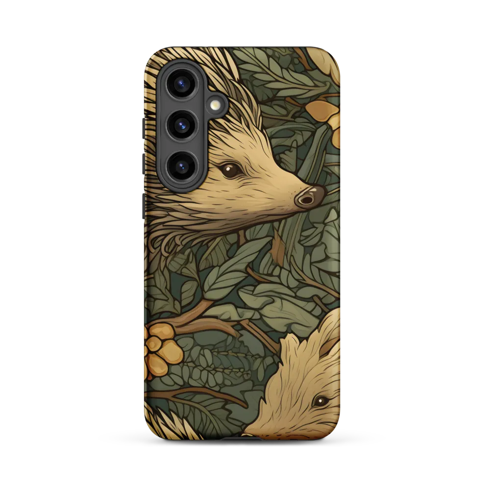 Whimsical Hedgehog Garden | Phone Case |  S24 Plus | Tough Case | Matte