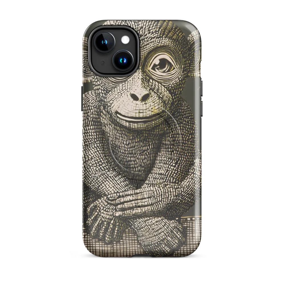 Intricate Primate Portrait