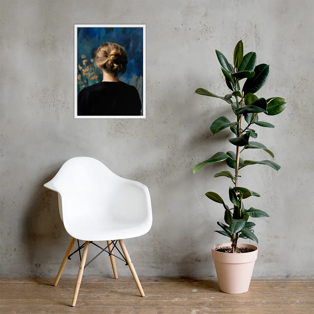 Whispers of Tranquility | Poster with White Frame | 18″×24″