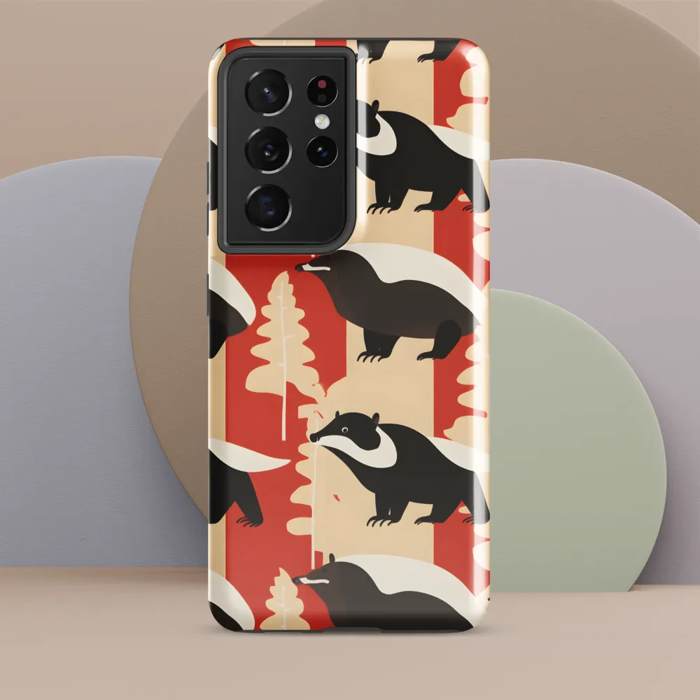 Wildlife Pattern: The Badger Tale
