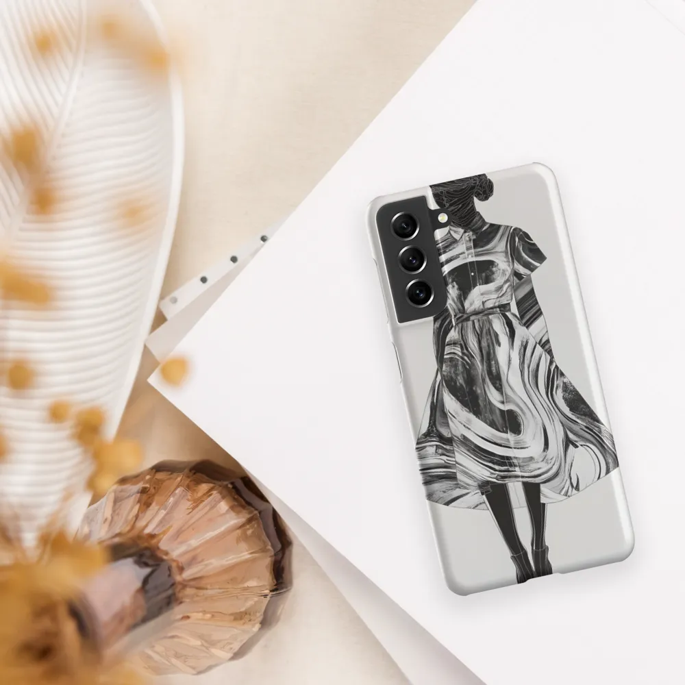 Whirls of Elegance: A Contemporary Fashion Design
