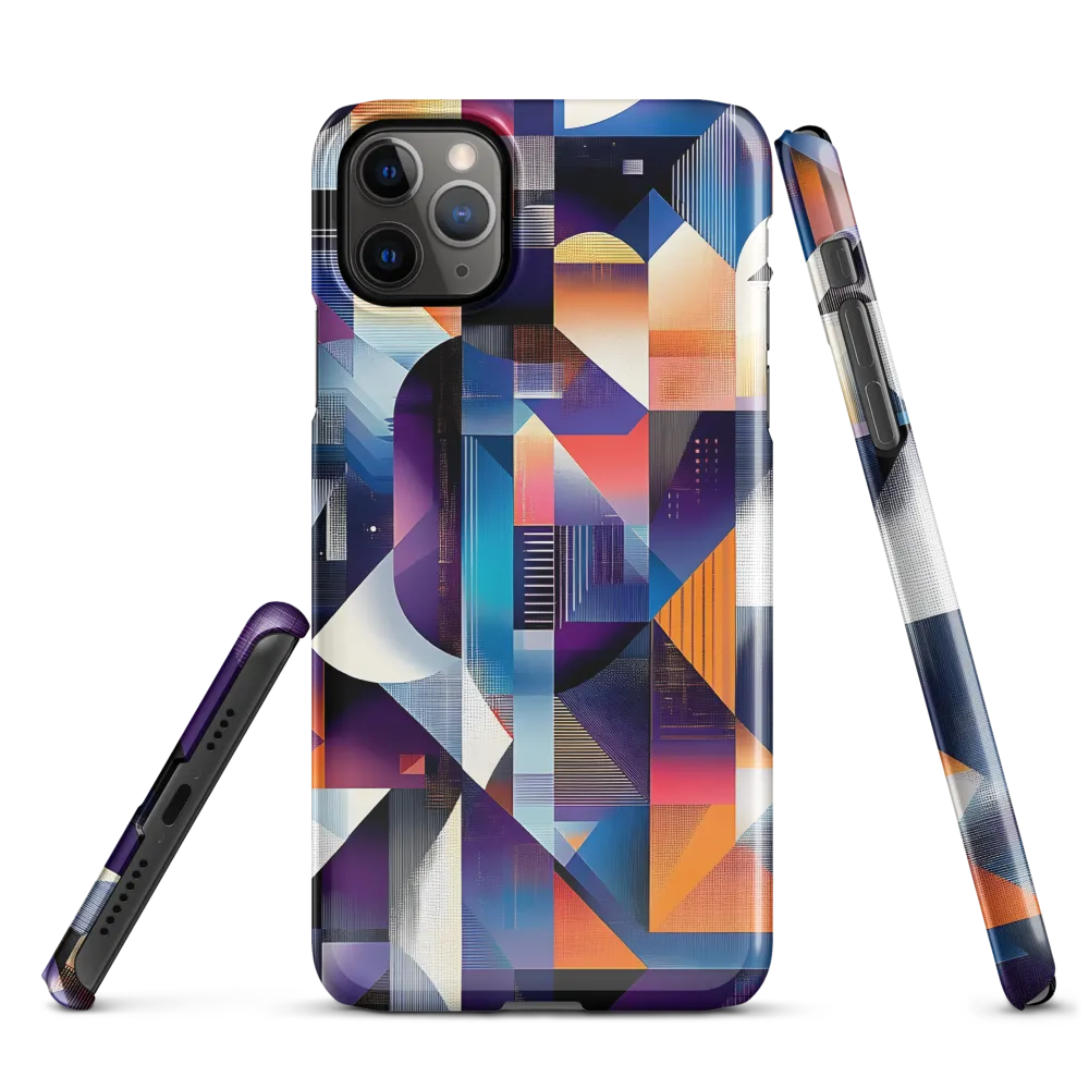 Geometric Symphony | Phone Case |  11 Pro Max | Snap Case | Glossy