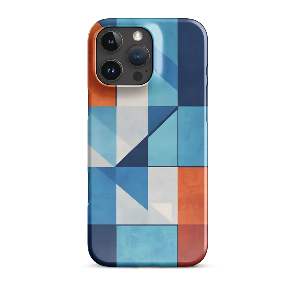 Geometric Harmony in Color | Phone Case |  16 Pro Max | Snap Case | Glossy
