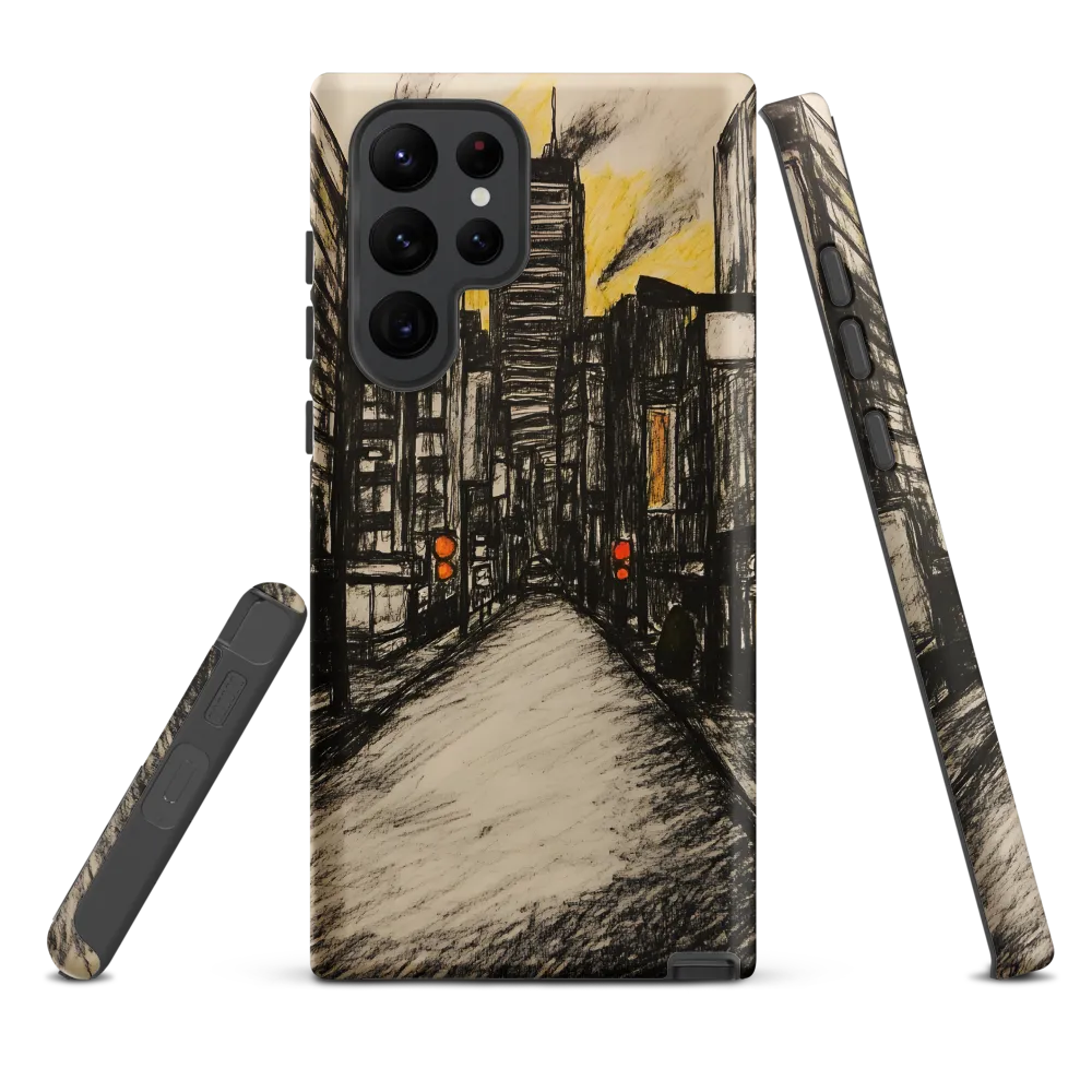 Cityscape of Solitude | Phone Case |  S22 Ultra | Tough Case | Matte
