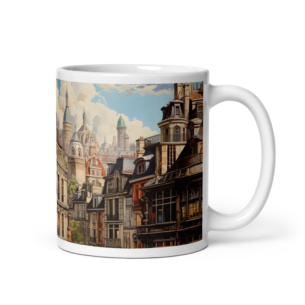 Whispers of a Timeless City | Mug with White inside | 11 oz