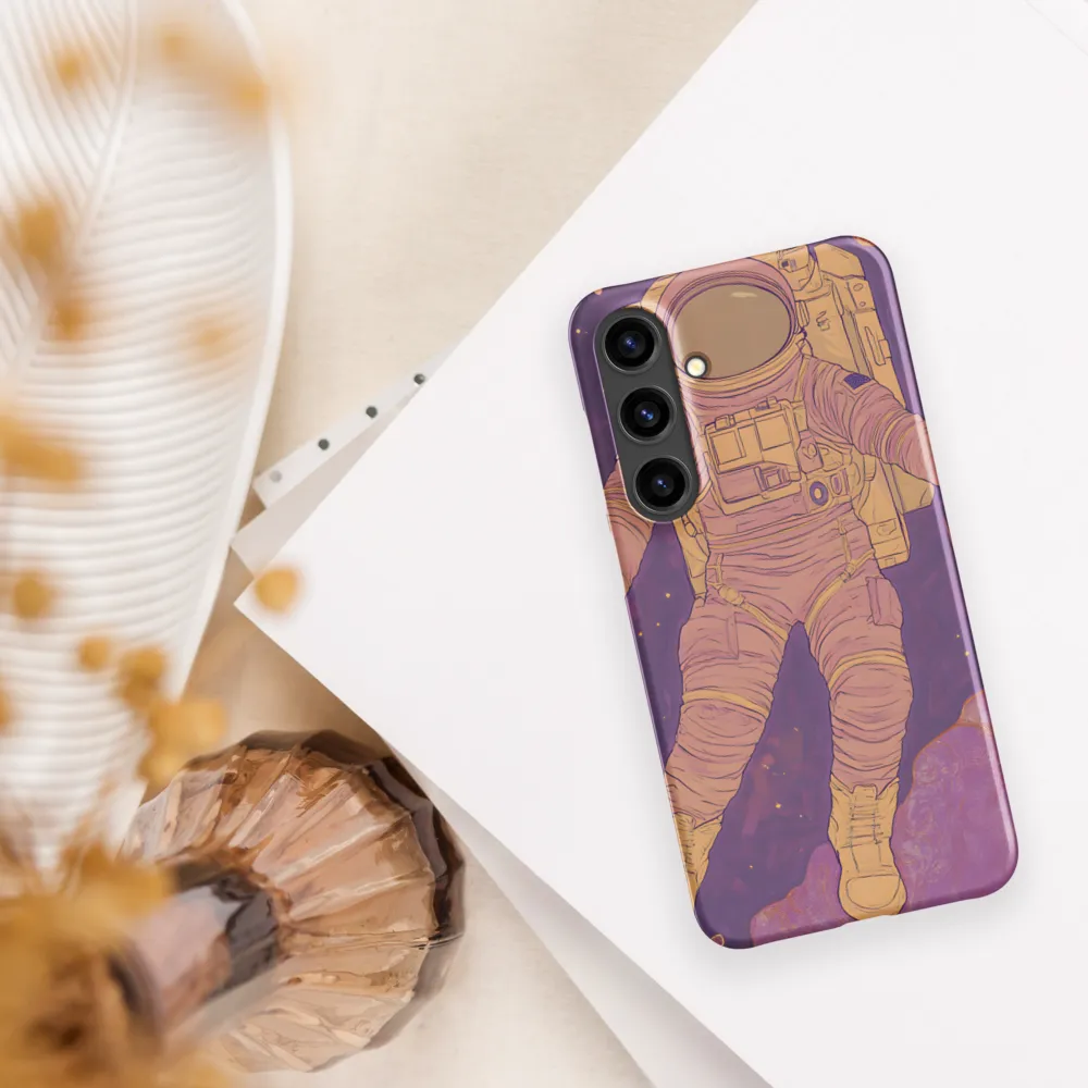 Floating Through the Cosmos | Phone Case |  S24 Plus | Snap Case | Matte