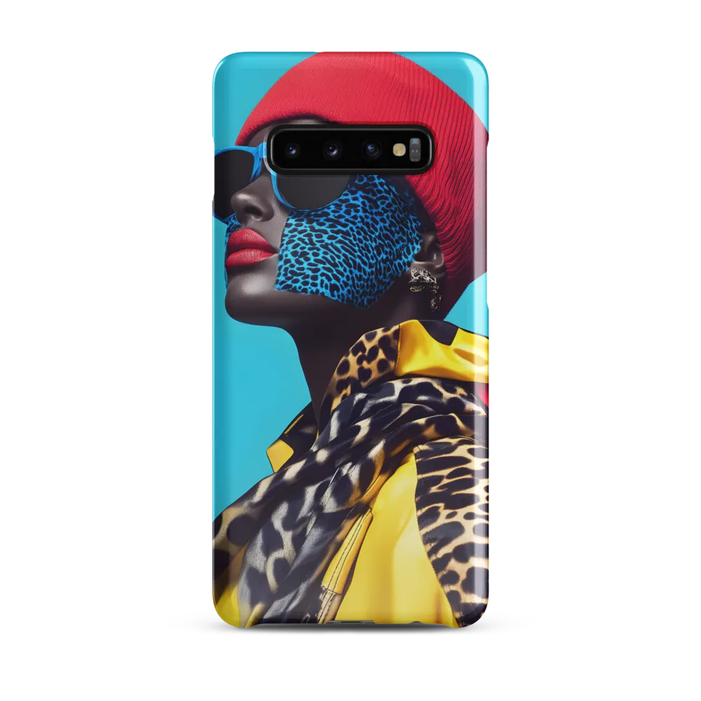 Bold Modernity: A Fashion Portrait | Phone Case |  S10 Plus | Snap Case | Glossy