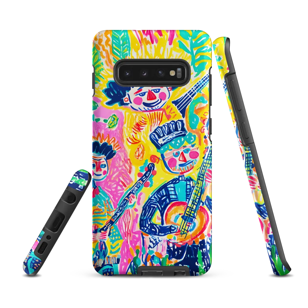 Joyful Duet: A Celebration of Music | Phone Case |  S10 Plus | Tough Case | Matte