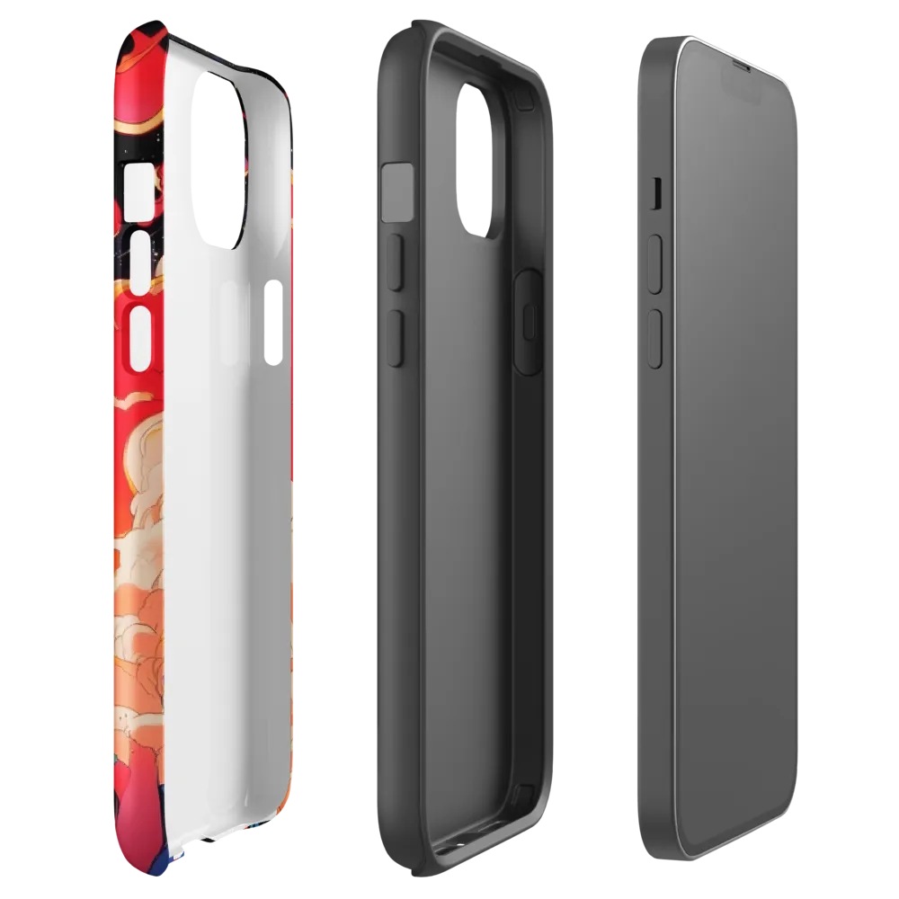 Cosmic Contemplation | Phone Case |  14 Plus | Tough Case | Glossy