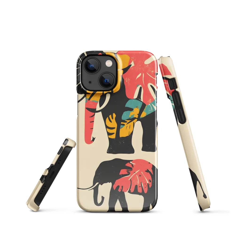 Tropical Elegance: The Elephant's Dance