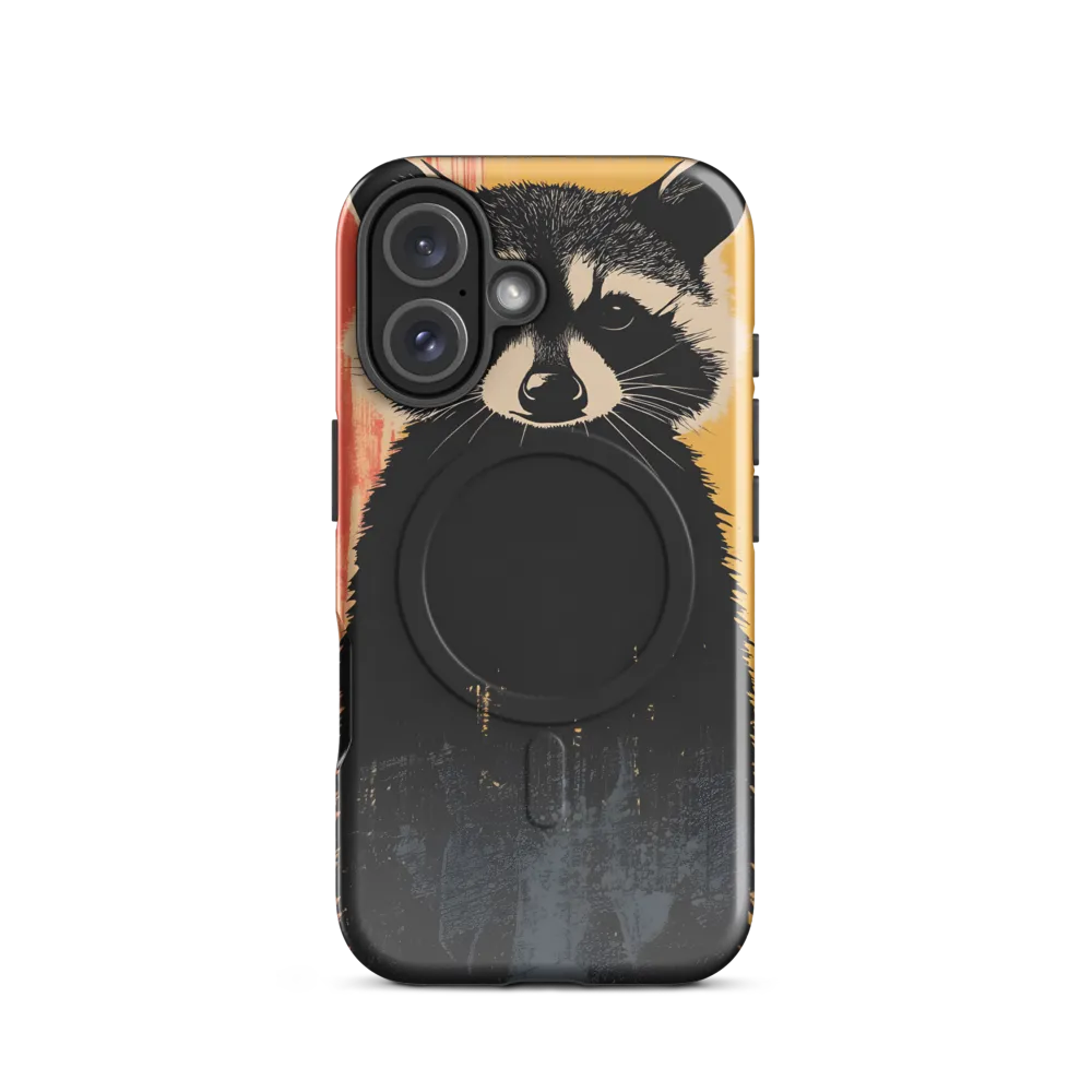 Whimsical Raccoon Portrait