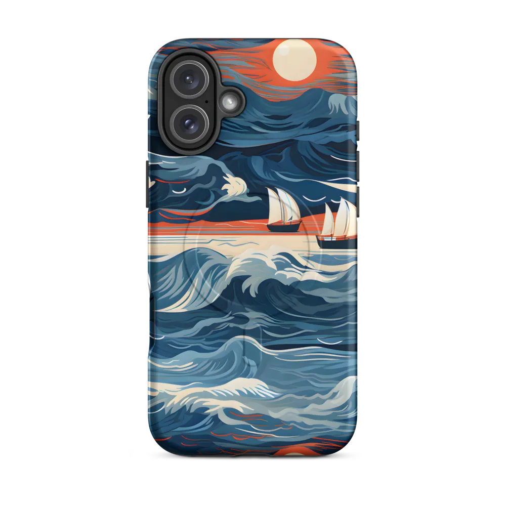 Ocean Whispers: A Voyage at Dusk