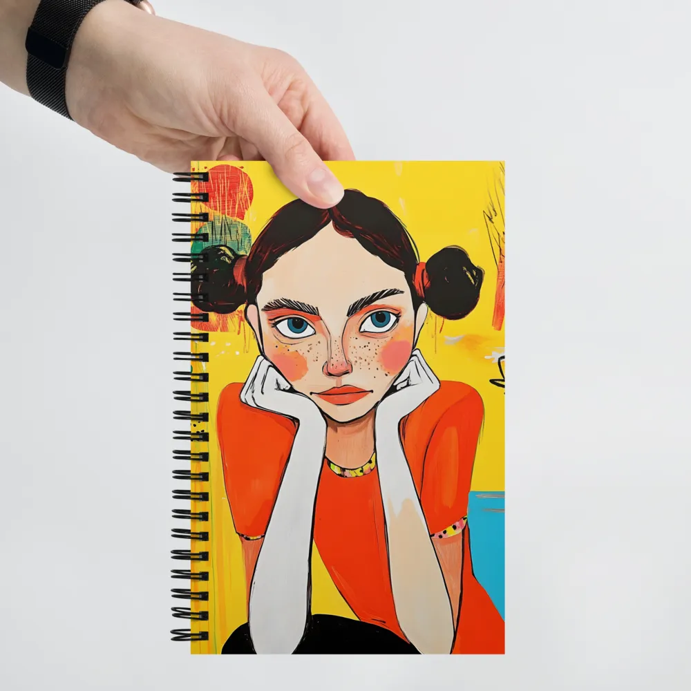 Thoughtful Whimsy | Spiral Notebook