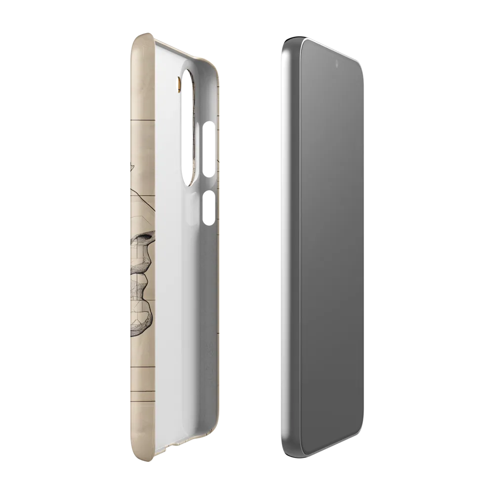 Geometric Reverie | Phone Case |  S23 Plus | Snap Case | Matte
