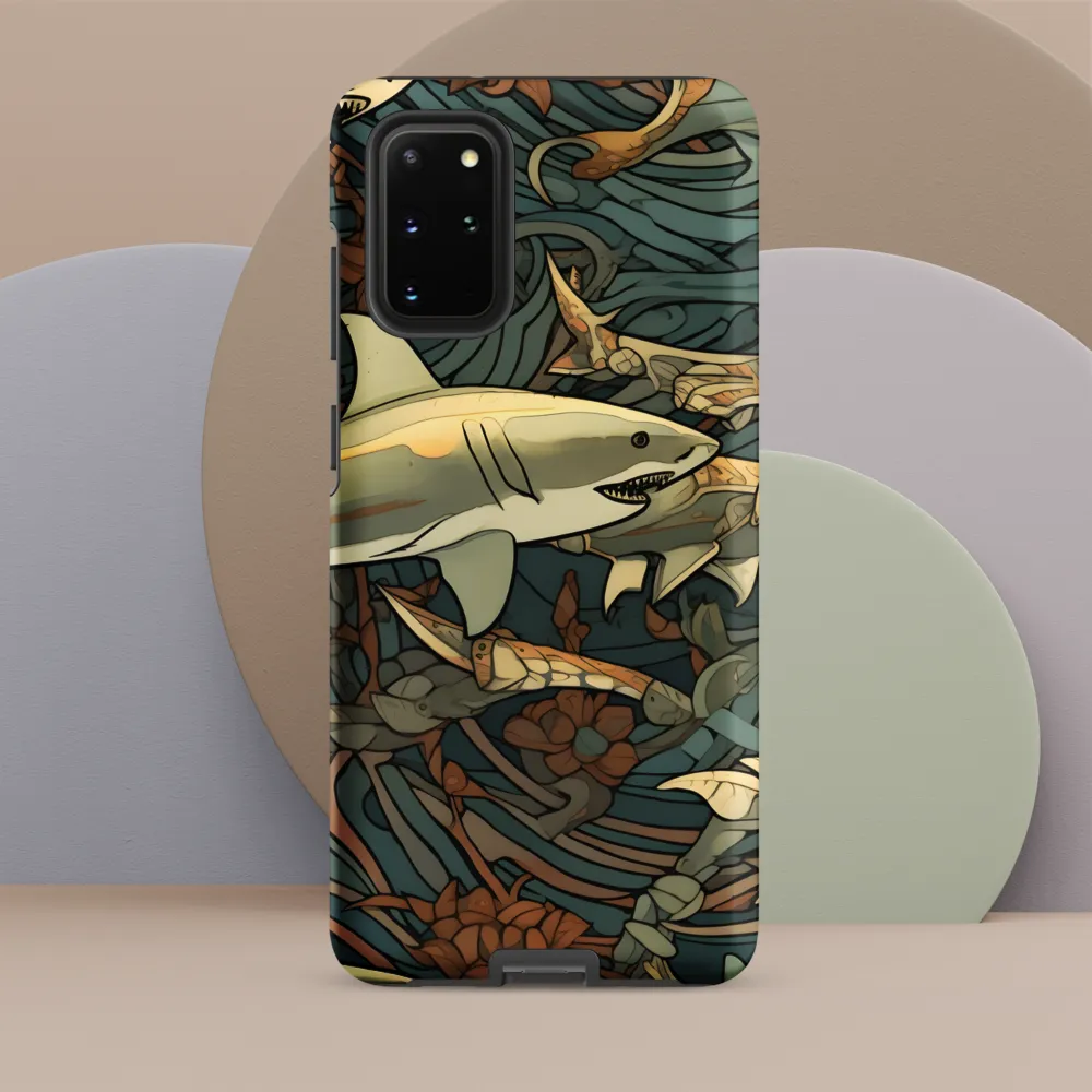 Dynamic Harmony of Sharks and Flora
