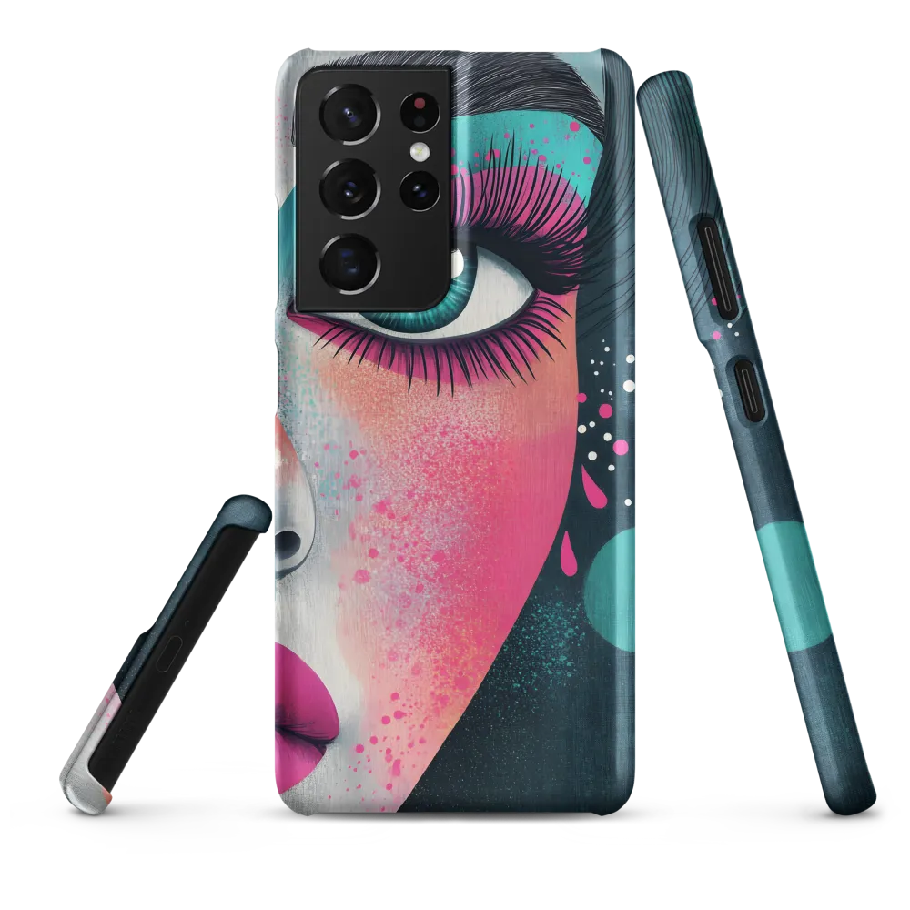 Vibrant Gaze | Phone Case |  S21 Ultra | Snap Case | Matte