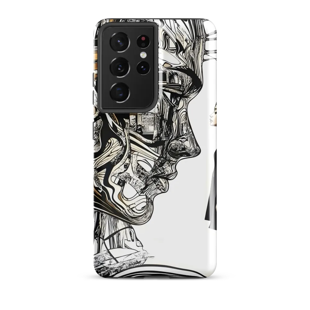Reflections of Duality | Phone Case |  S21 Ultra | Tough Case | Glossy