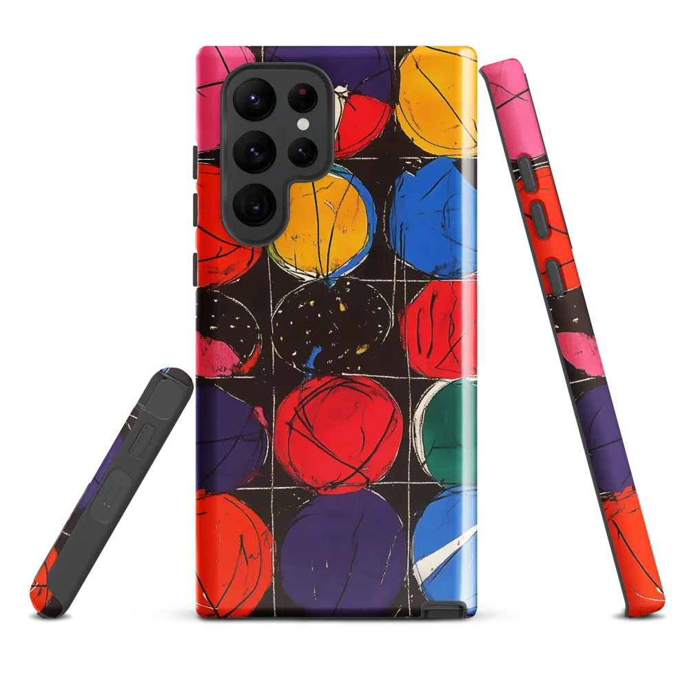 Colorful Circles in Abstract Harmony