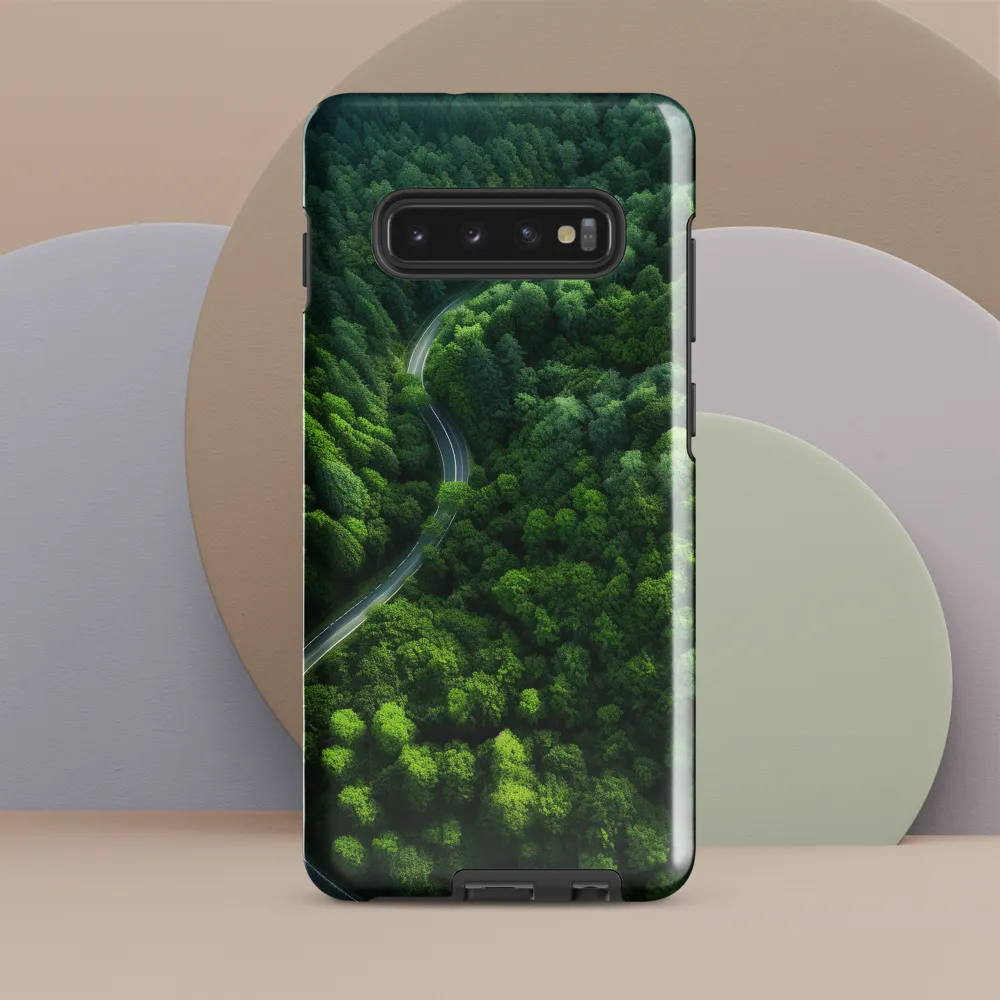 Serpentine Serenity | Phone Case |  S10 Plus | Tough Case | Glossy