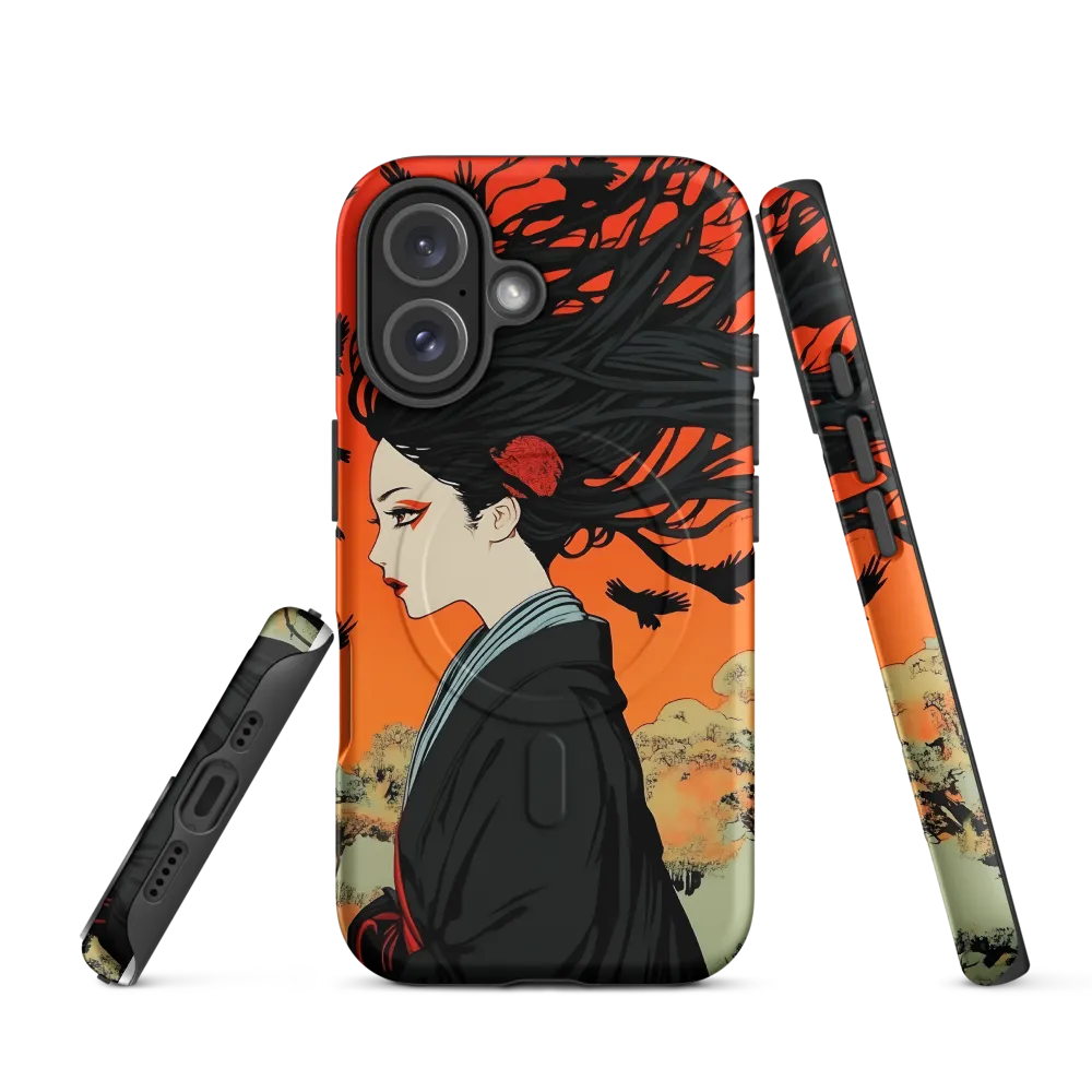 Whispers of Shadows | Phone Case |  16 | MagSafe® Tough Case | Matte