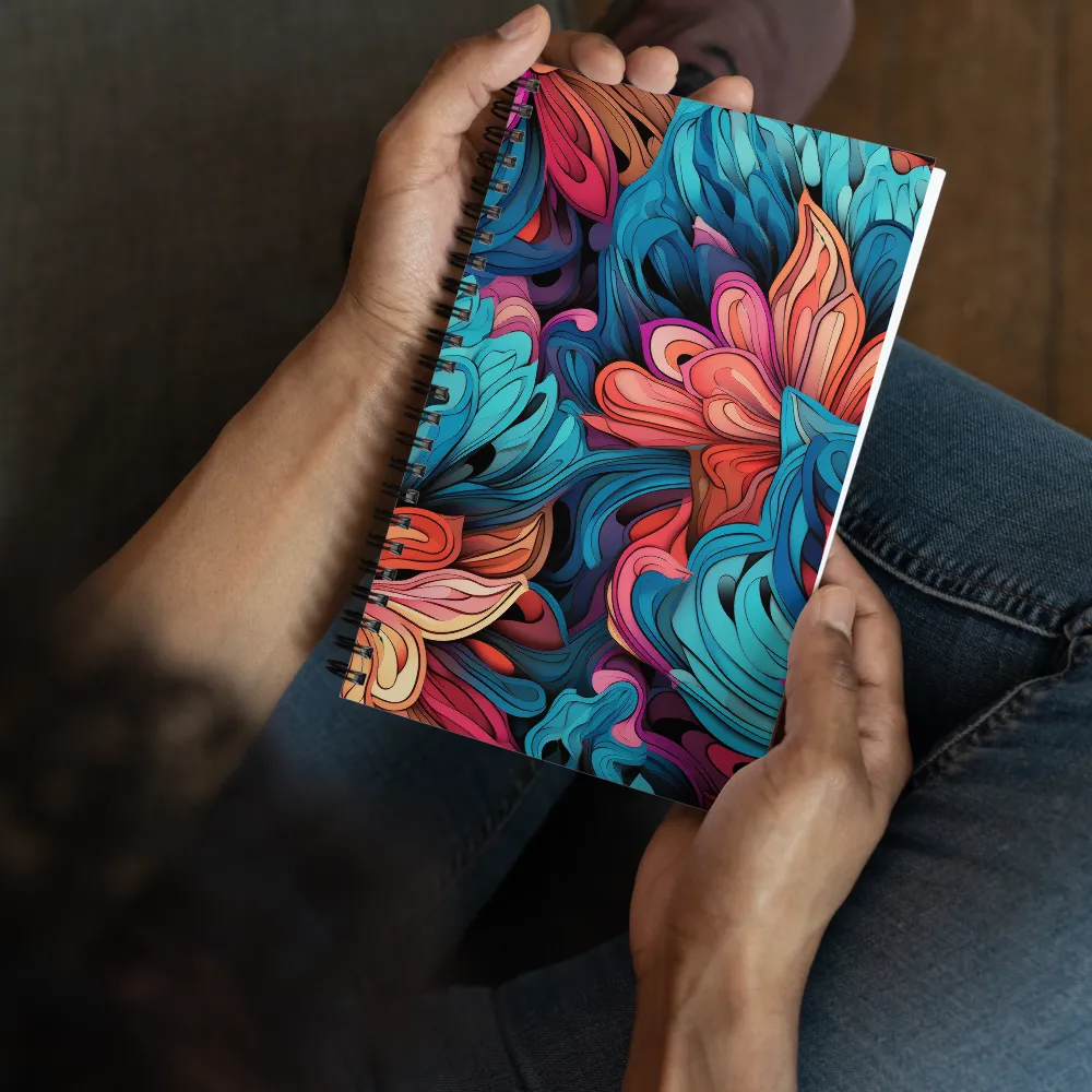 Floral Symphony | Spiral Notebook