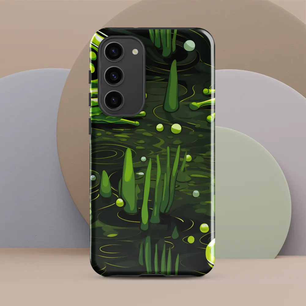Green Harmony: Life Beneath the Surface
