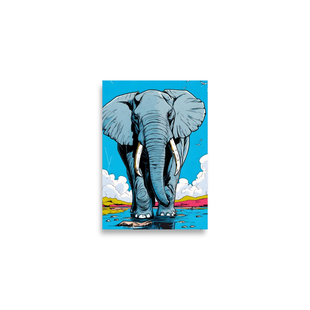 Majestic Presence: The Elephant | Poster | A2 (16.5″×23.3″)
