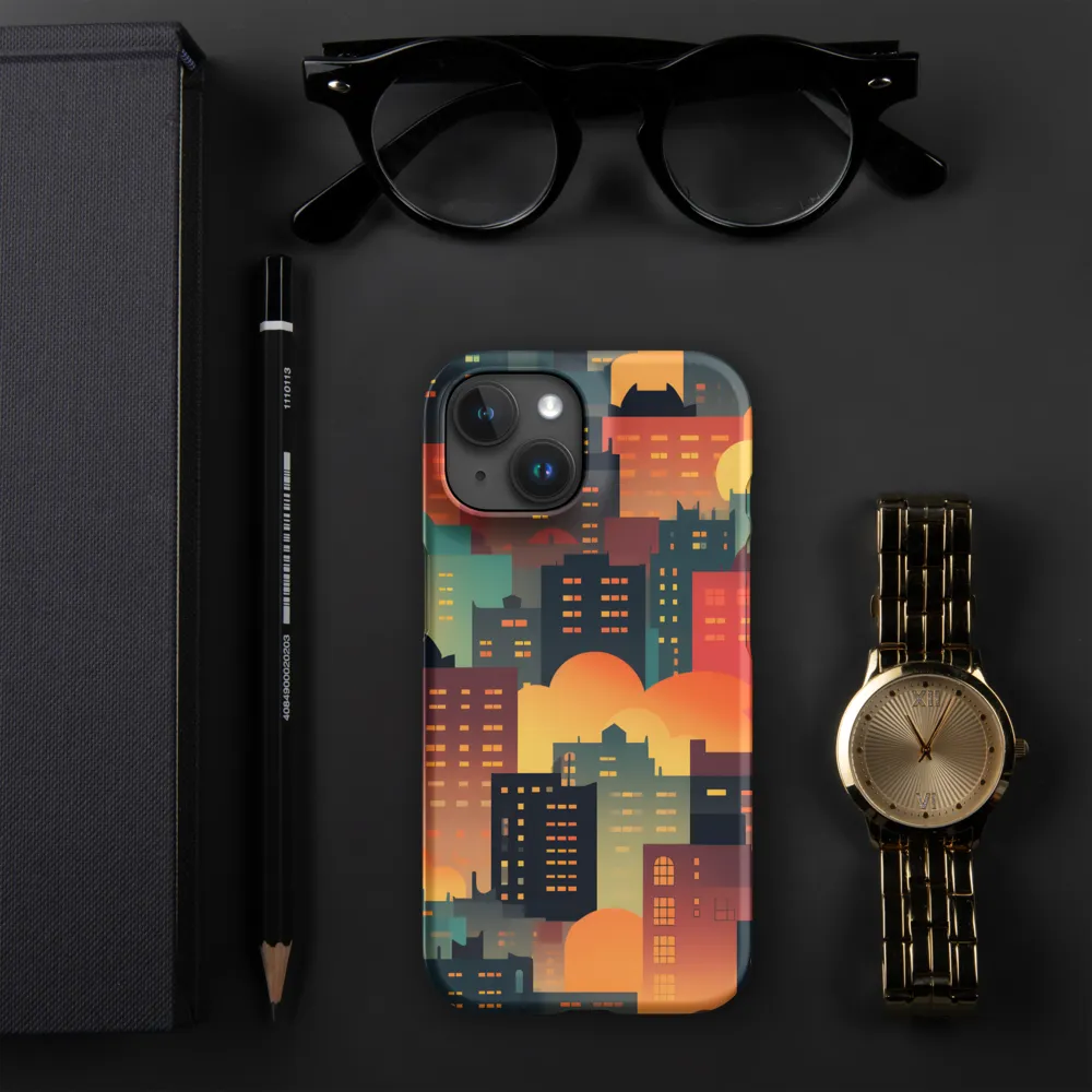 Twilight in the Concrete Jungle | Phone Case |  15 | Snap Case | Matte