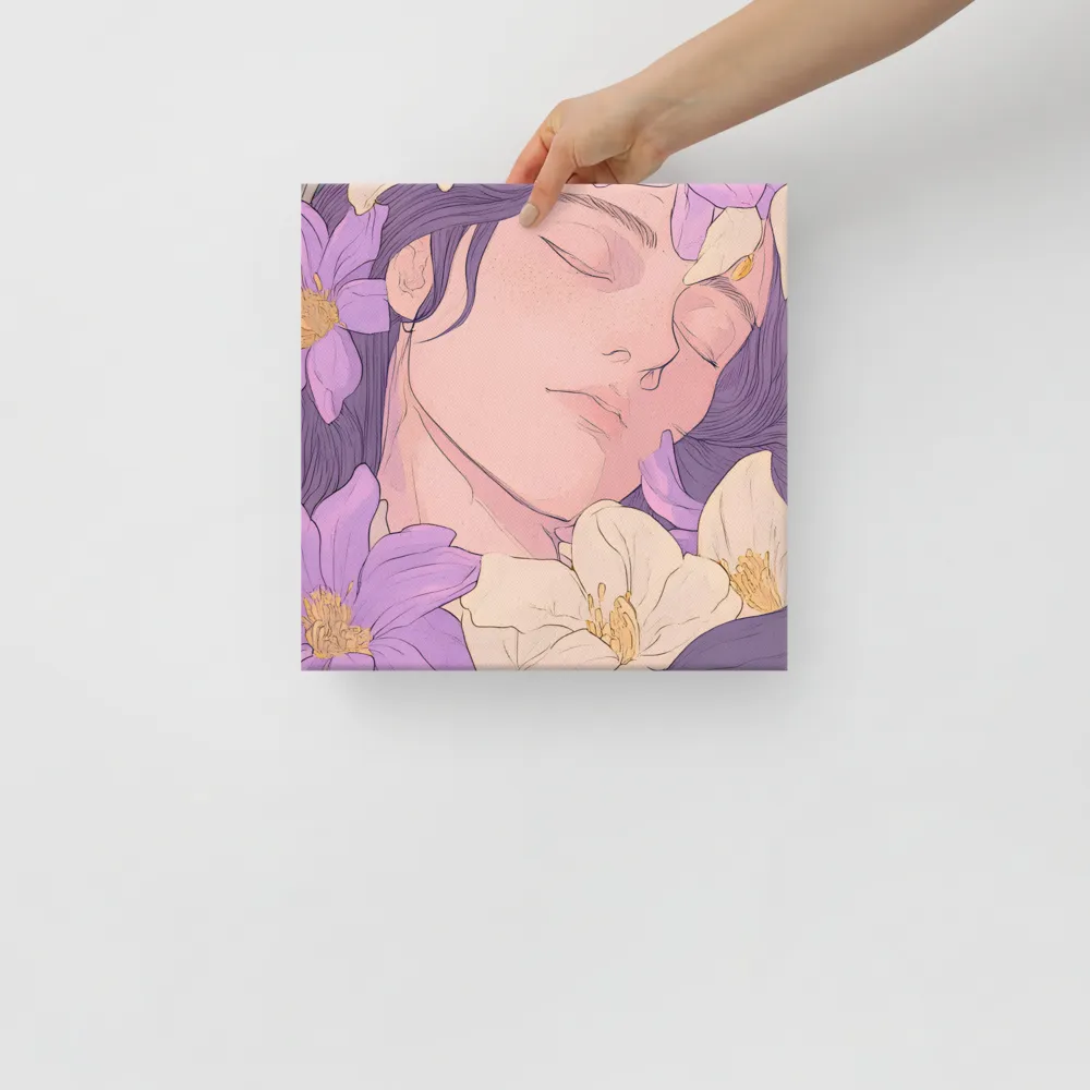 Harmony in Bloom | Canvas | 12″×12″