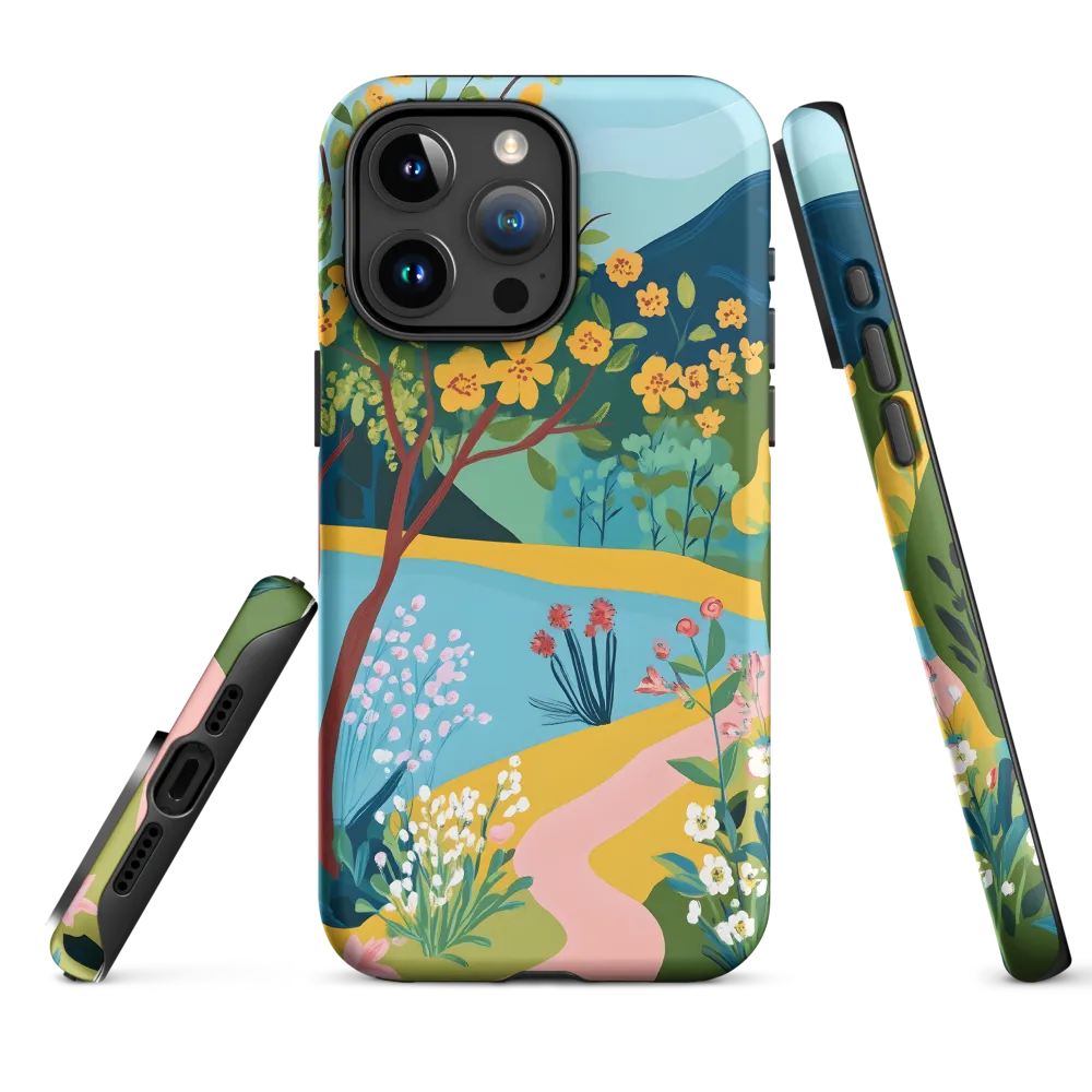 Blossoms by the Tranquil Waters