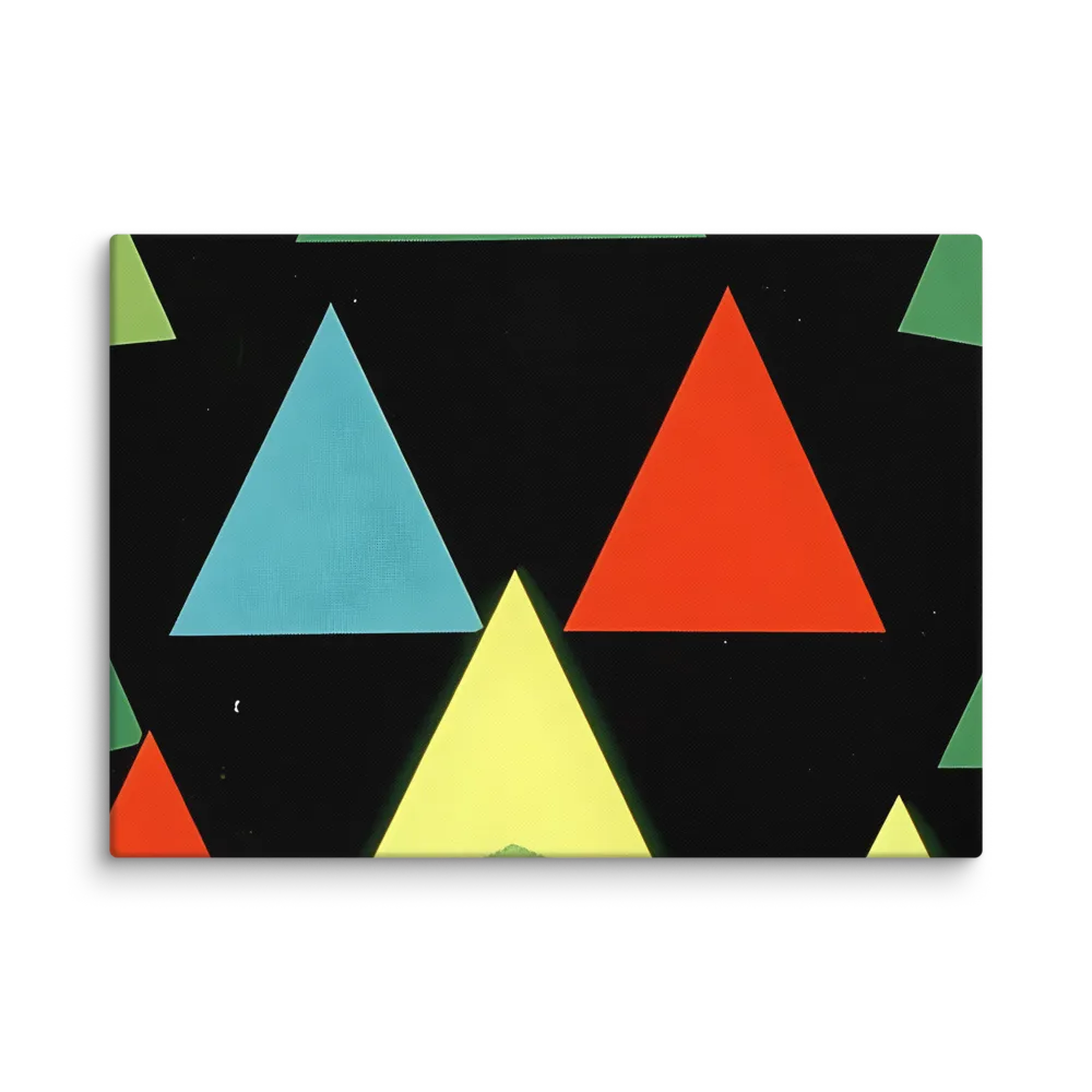 Geometric Harmony in Color | Canvas | 20″×28″