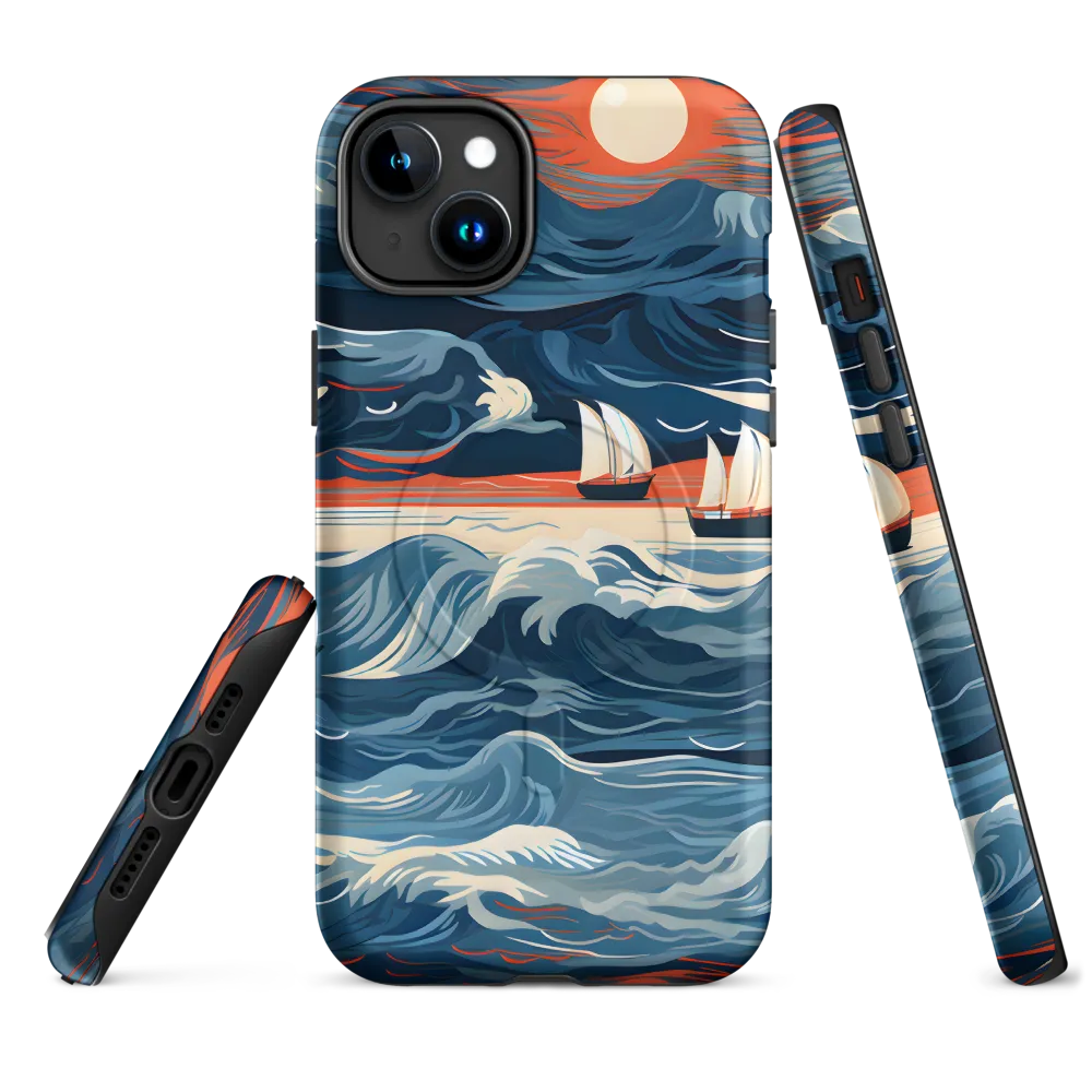 Ocean Whispers: A Voyage at Dusk