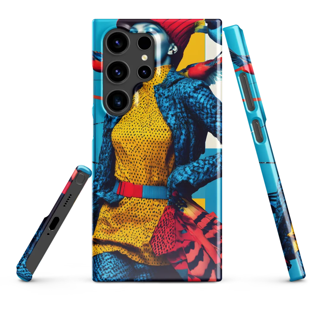 Vibrant Fusion of Nature and Fashion