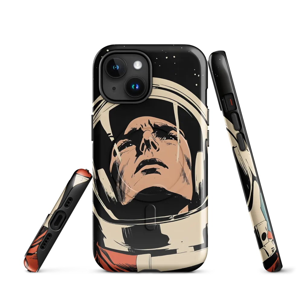 Gaze of the Astronaut | Phone Case |  15 | MagSafe® Tough Case | Glossy