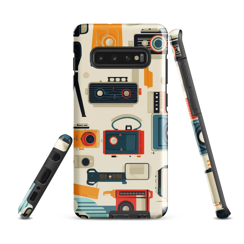 Retro Camera Collection: A Nostalgic Journey | Phone Case |  S10 Plus | Tough Case | Glossy