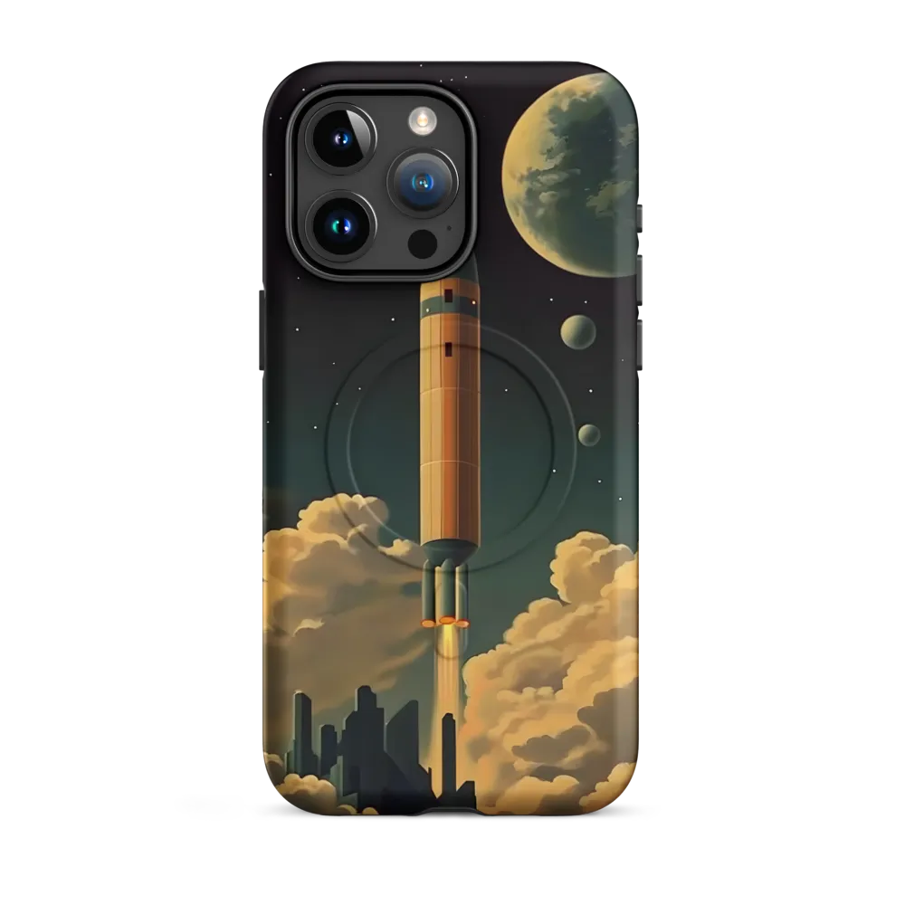 Journey Through the Cosmic Frontier | Phone Case |  15 Pro Max | MagSafe® Tough Case | Matte