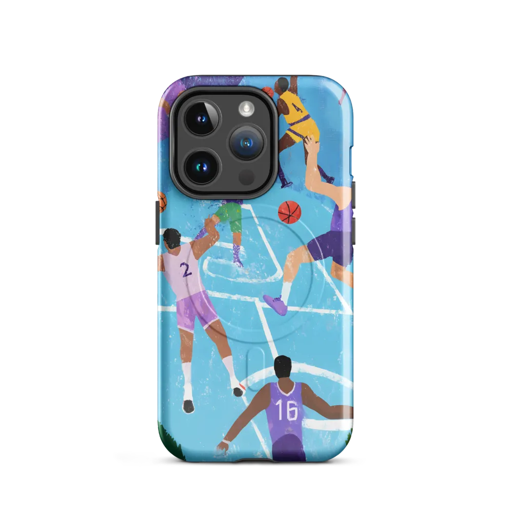 The Pulse of the Game | Phone Case |  14 Pro | MagSafe® Tough Case | Glossy
