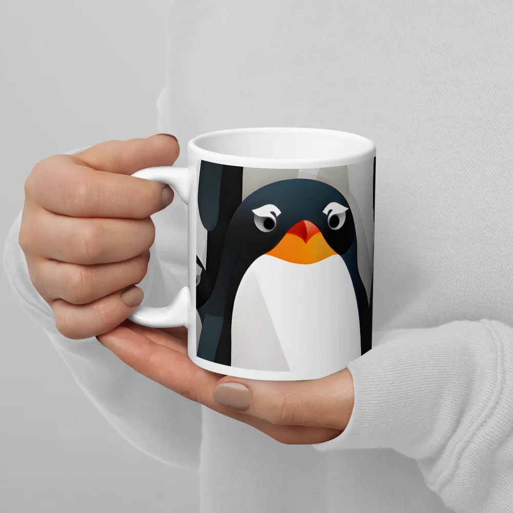 Playful Penguins: A Whimsical Collection | Mug with White inside | 11 oz