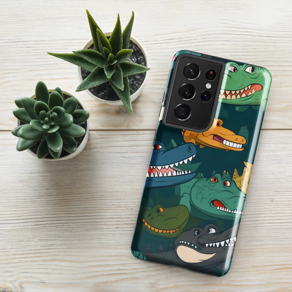 Cheerful Crocodilian Parade