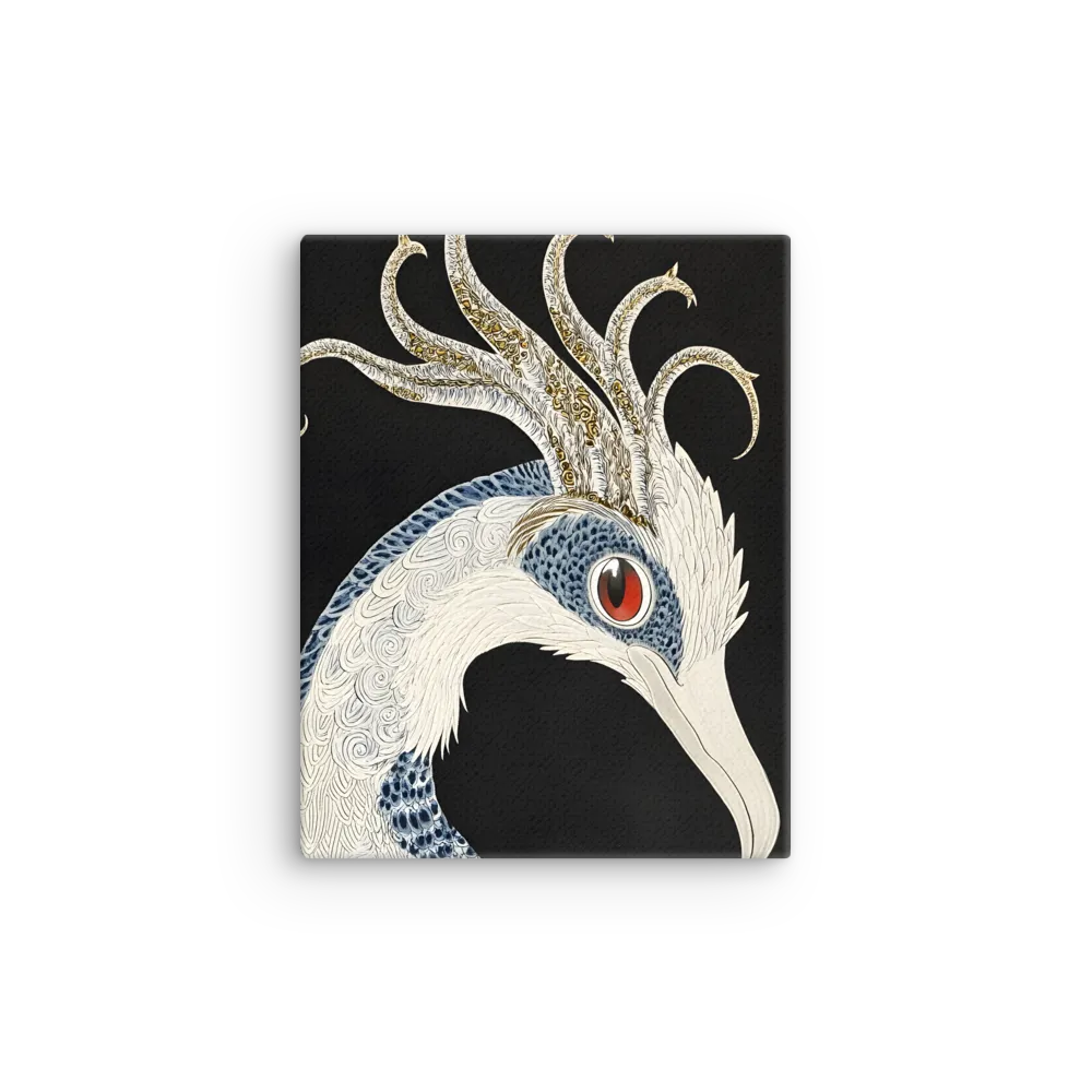 Elegance of the Majestic Peacock | Thin Canvas | 11″×14″