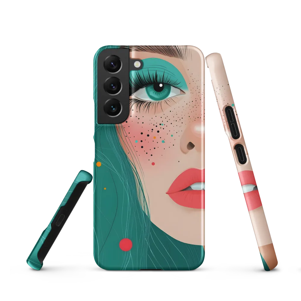 A Playful Portrait: Turquoise Temptation
