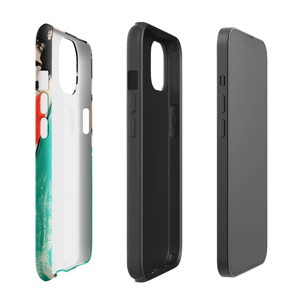 Vivid Portrait of a Modern Muse | Phone Case |  13 | Tough Case | Glossy