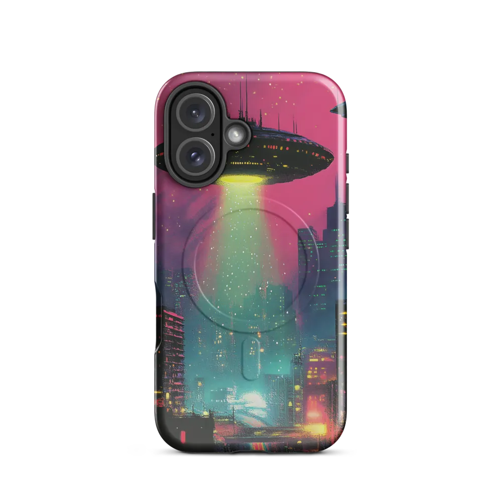 Encounter Above Neon Heights | Phone Case |  16 | MagSafe® Tough Case | Glossy
