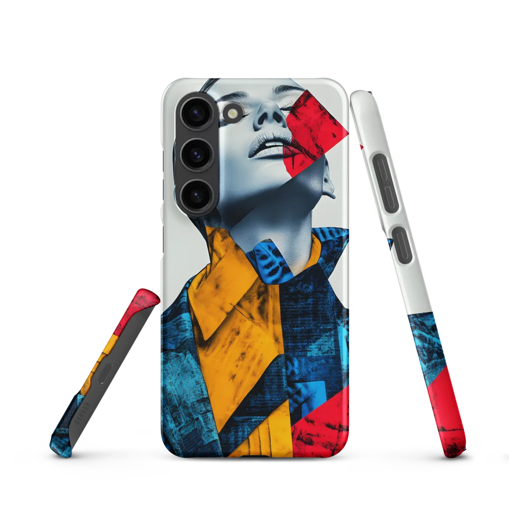 Fragmented Confidence: A Surreal Fashion Portrait
