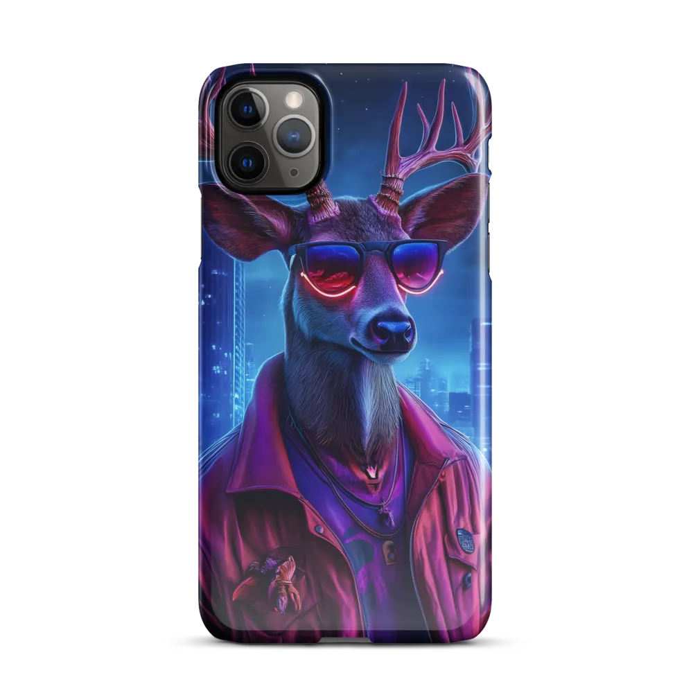 Urban Serenade: The Cool Deer | Phone Case |  11 Pro Max | Snap Case | Glossy